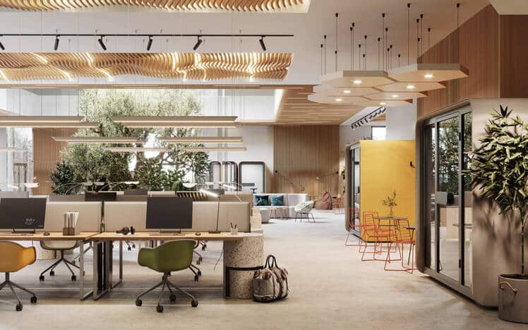 Taxe sur les bureaux et espaces de coworking