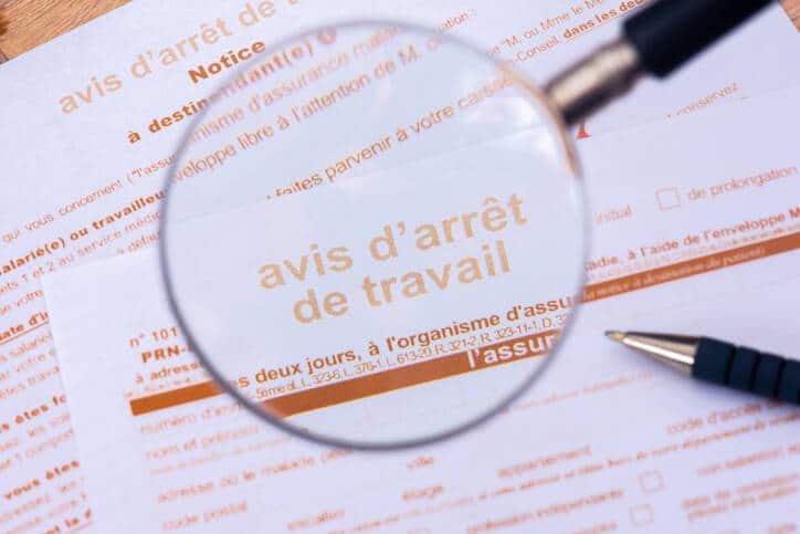 Salariés en arrêt de travail pour maladie ou pour accident du travail-maladie professionnelle